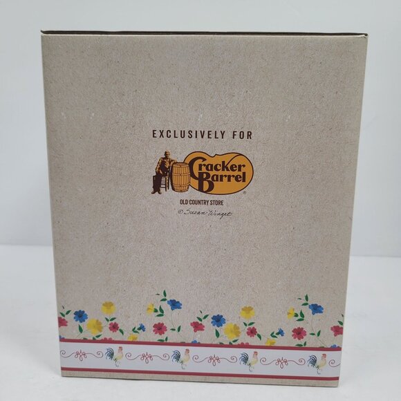 Cracker Barrel Susan Winget Rooster 50 Oz Teapot NWB - Picture 3 of 10